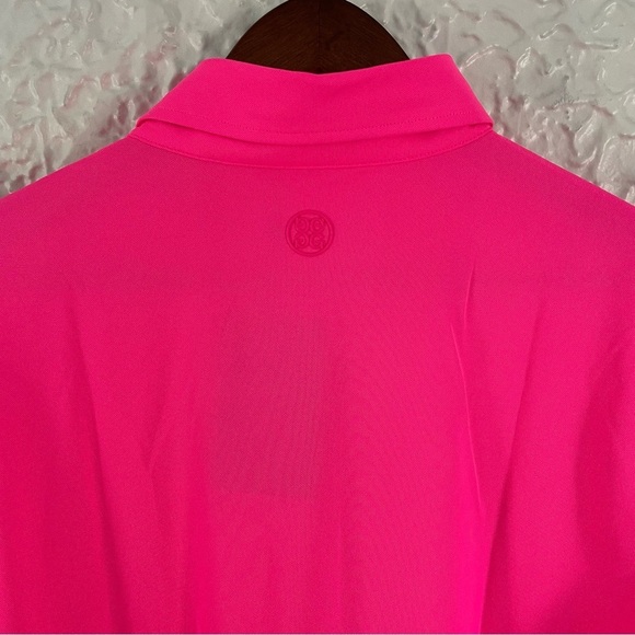 NWT G/FORE Essential Modern Spread Collar Tech Pique Polo M - Picture 6 of 9